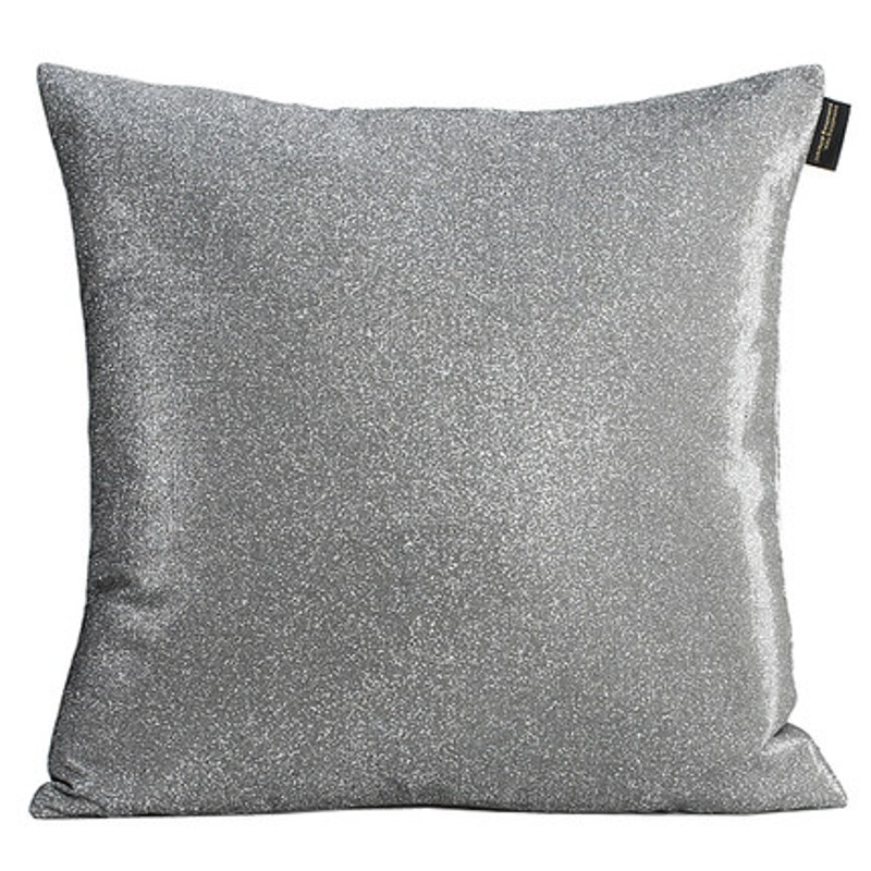 0077 瓦里银色简约沙发靠垫办公S室靠枕床头抱枕