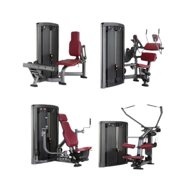 健身器材深蹲商用蝴蝶机坐式推胸腿部里力jian训练飞鸟瘦腿