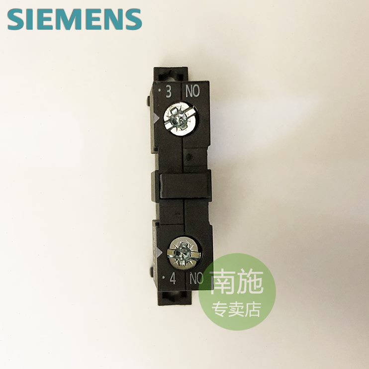 按钮开关 N块 现货盒3SB西门子 触0-BO常头模触点辅助03 开42一1