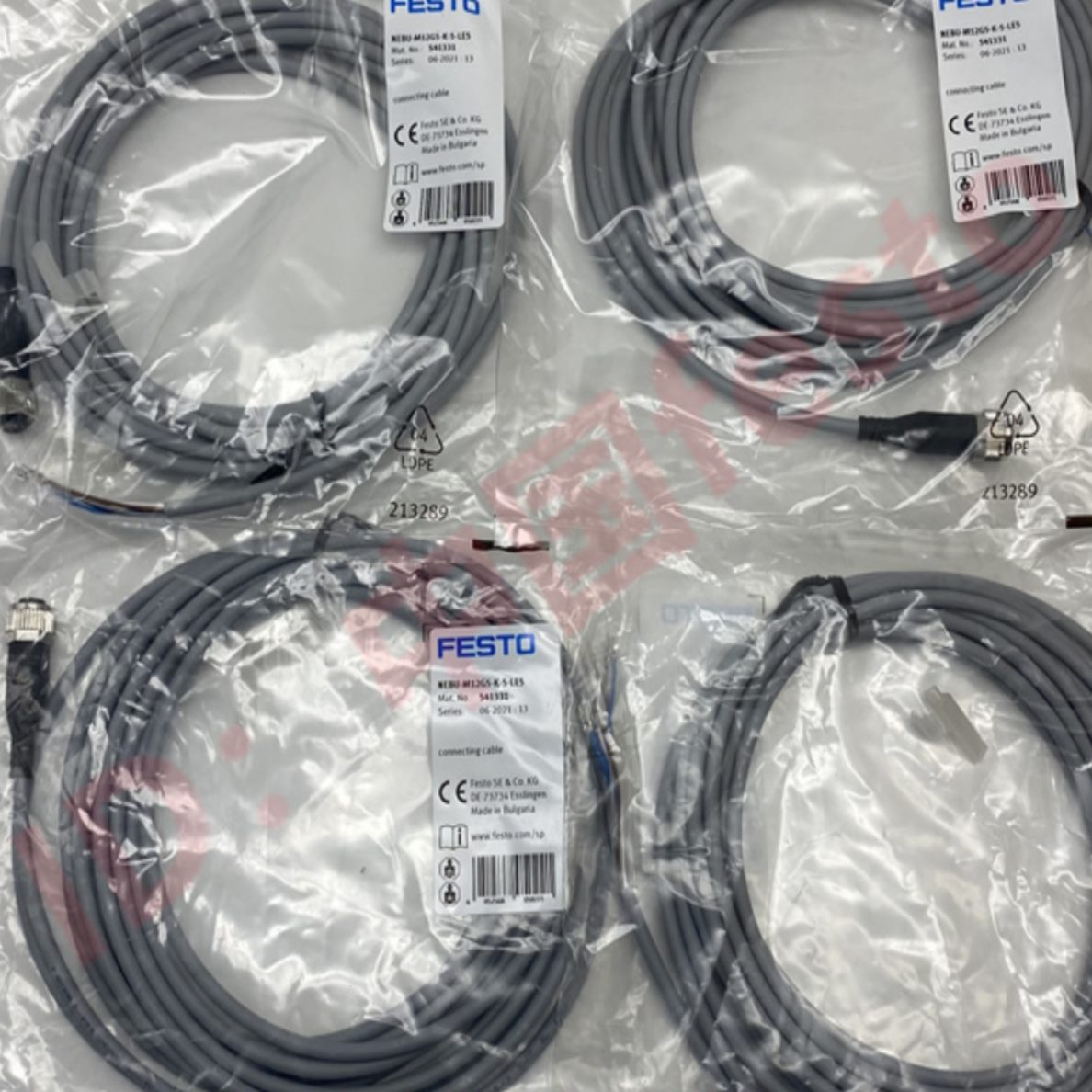 --ELBBG486  4M8N电缆61FESTO6-6费斯托0延长线传感器EP2.5接- 连
