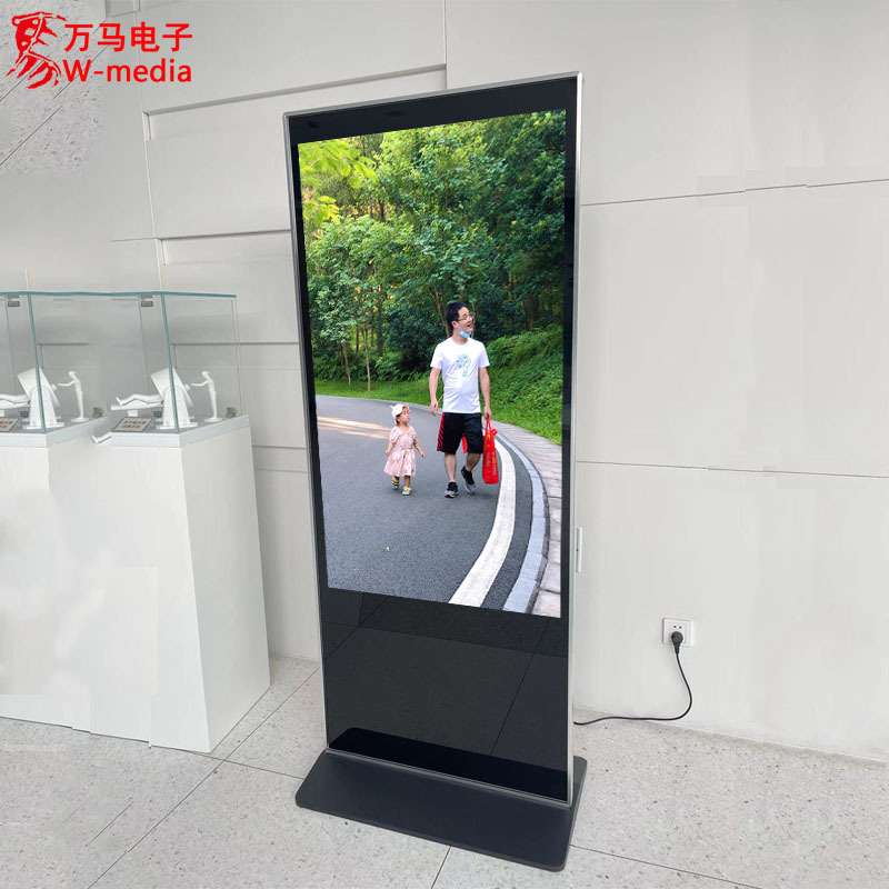 43寸立式迎宾广告机 液晶显示屏工厂循环滚动播放器宣传广告品质
