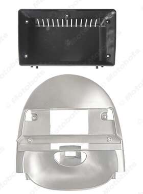 适用06-13款雪铁龙C2/04-08款标致206 9寸大屏机导航改装面板面框