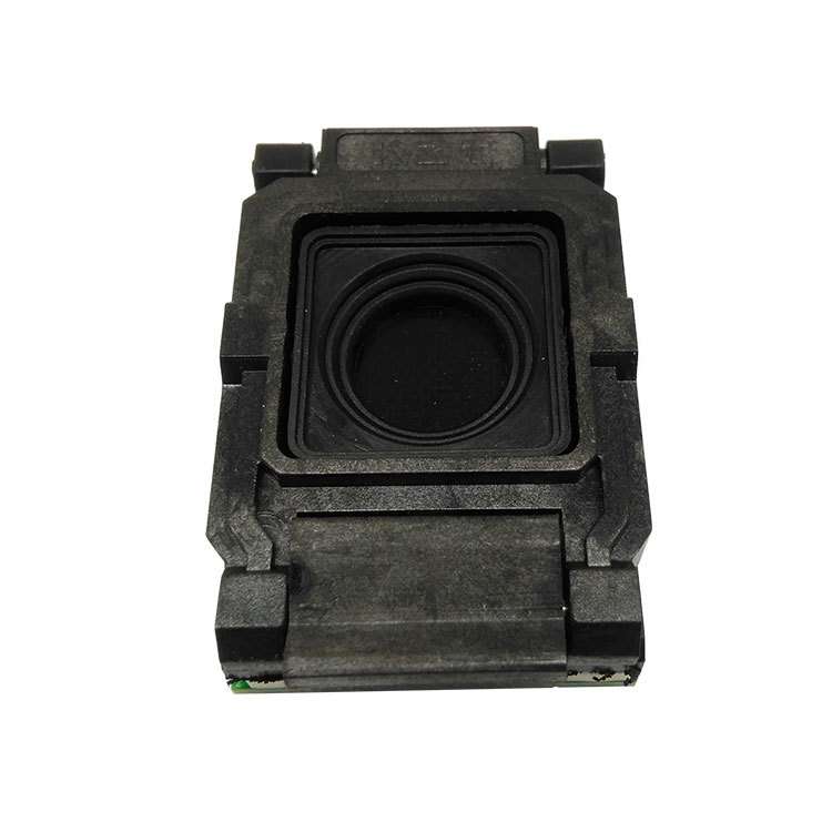 HMILU厂家BGA63-0.8翻盖探针转DIP48烧录座 Flash芯片BGA63编程座