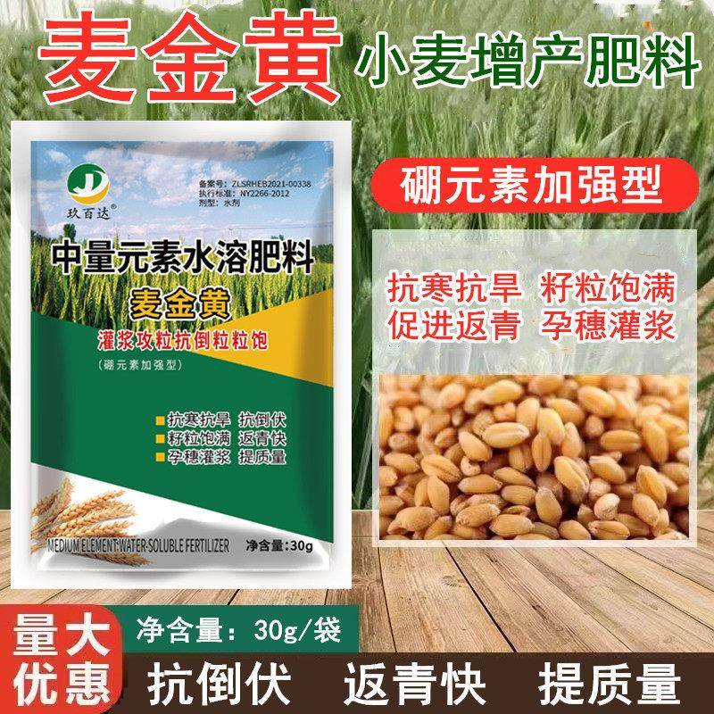 麦黄金小麦产叶面套餐专用化防冻抗寒抗旱分蘖非复合底