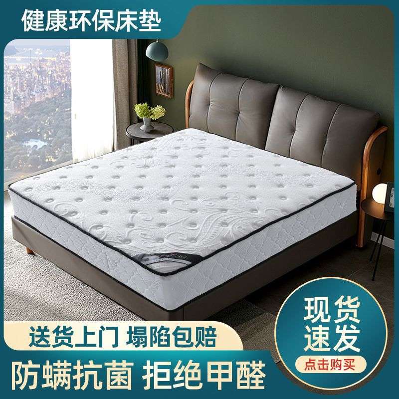 席梦思弹簧床垫软硬两用经济型厚.米.乳胶椰棕租房家用