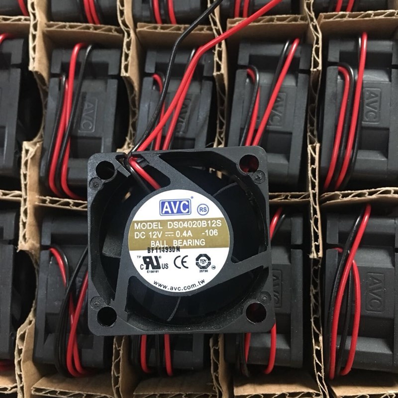 DS04020B12S 原装 AVC 4020 12V 0.40A 4CM/厘米大风量风扇 - 实物图