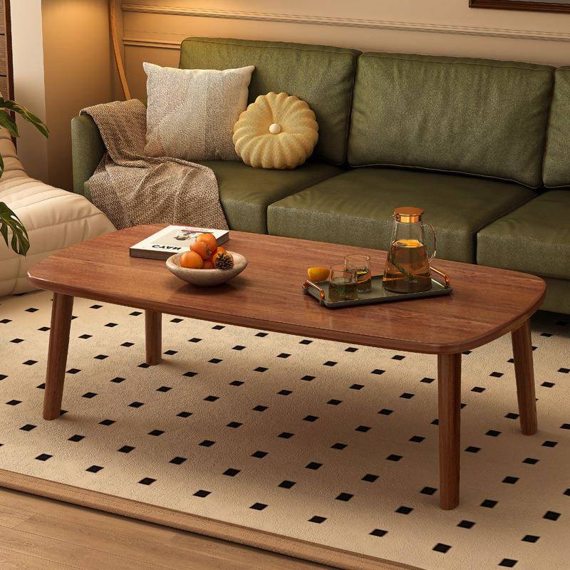 茶几桌客厅家用新款可折叠实木茶桌简约现代小户型出租屋用小桌子