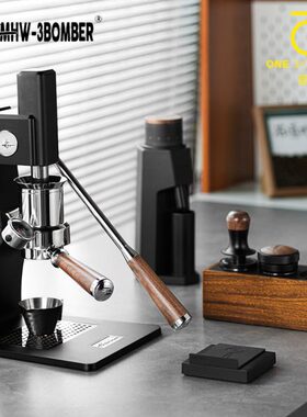 MHWE咖啡机意式炸7手动58mmL浓缩轰压S机LI拉杆T辣妈变压音速手式