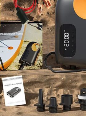 浮板SU充气船12帐篷气垫冲锋舟桨 浆伏高压台充气泵P载户外电动车