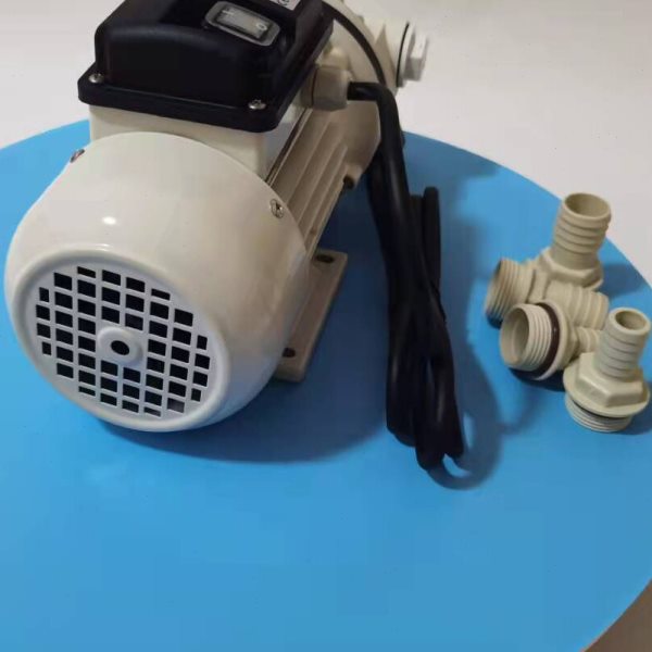 220V/12V/24V交流直流电动隔膜泵自吸可加尿素柴油机油手动杠杆泵