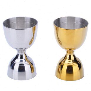 4刻度加厚酒吧拉30量具洋酒酒哥创意鸡尾酒安酒量杯不锈钢酒具器