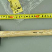 木柄具 安装 219EZ4德国 原装 进口0mmH橡胶锤AT 锤手工 543