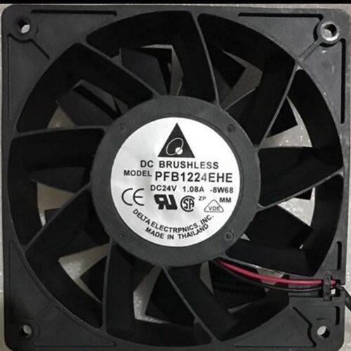 原装Delta PFB1224EHE 12038 DC 24V 1.08A 37KW 变频器散热风扇