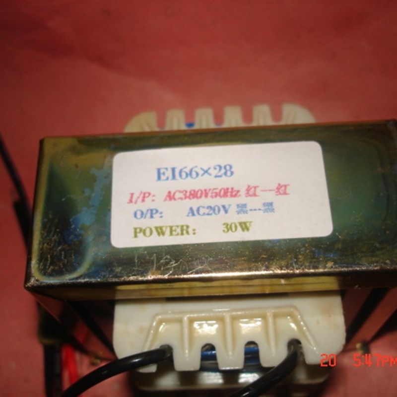 DB30VA输入380V转20V1.5A 全铜线 机床自O动控制 鑫胜兴牌 变压器