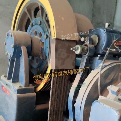 常熟顺达TJ250-1曳引机涡轮蜗杆YJ210主机配件DZ250抱闸YJ200顶杆