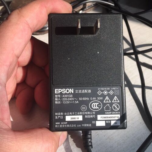 适用于爱普生Epson  J231A  J232C V100  A392GB扫描仪电源适配器