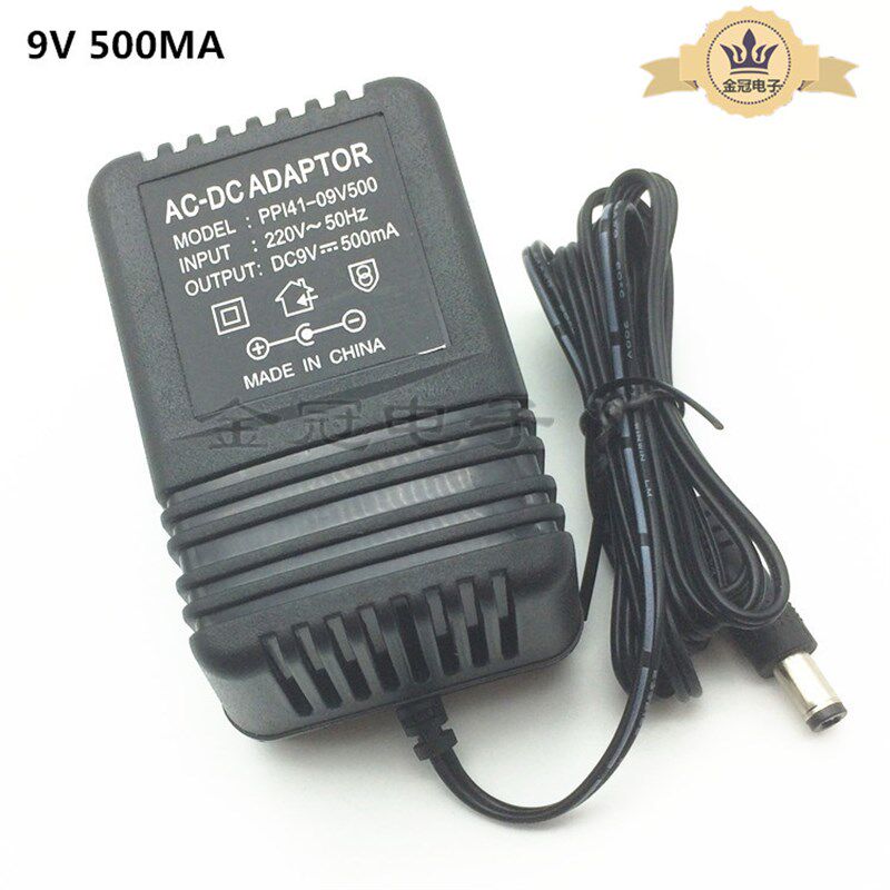电子琴电源适配器9V500mA电源适配器火牛内负外正12V500mA6V0.5A