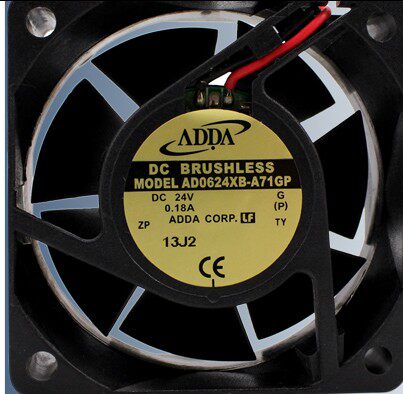 台湾ADDA AD0624XB-A71GP 24V 0.18A 6025变频器散热大风量风扇