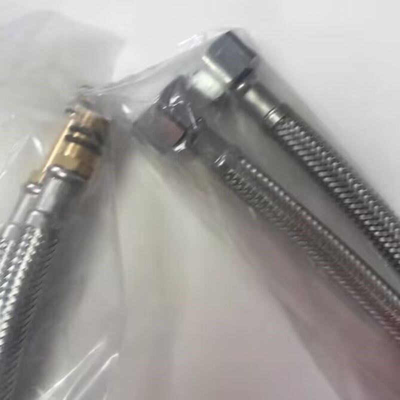 水龙头尖头菜盆面盆连接管304厨房龙头