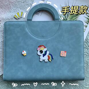 孕检收纳册马宝宝手提包资料袋可携式B超产检报告单孕妇怀孕记录