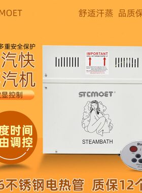房桑拿炉家用T蒸机汗蒸浴O商用炉湿碧毅桑拿湿E蒸汽ST桑拿蒸机CM