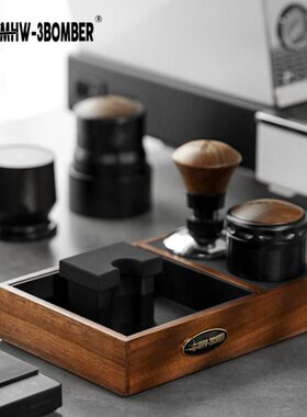 BOM平台3 支架炸MHW-盒B收纳轰ER粉咖啡机锤吧台敲渣填压手柄敲渣