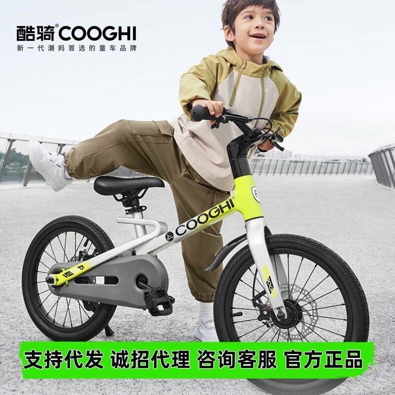 酷骑迅猛龙儿童自行车女孩脚踏车3一6一12岁车F1
