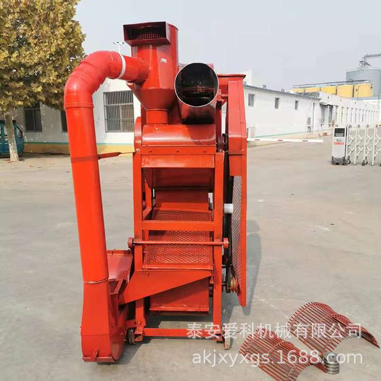 油坊用花生剥壳机新款电动花生剥壳机出口柴油机动力打果机