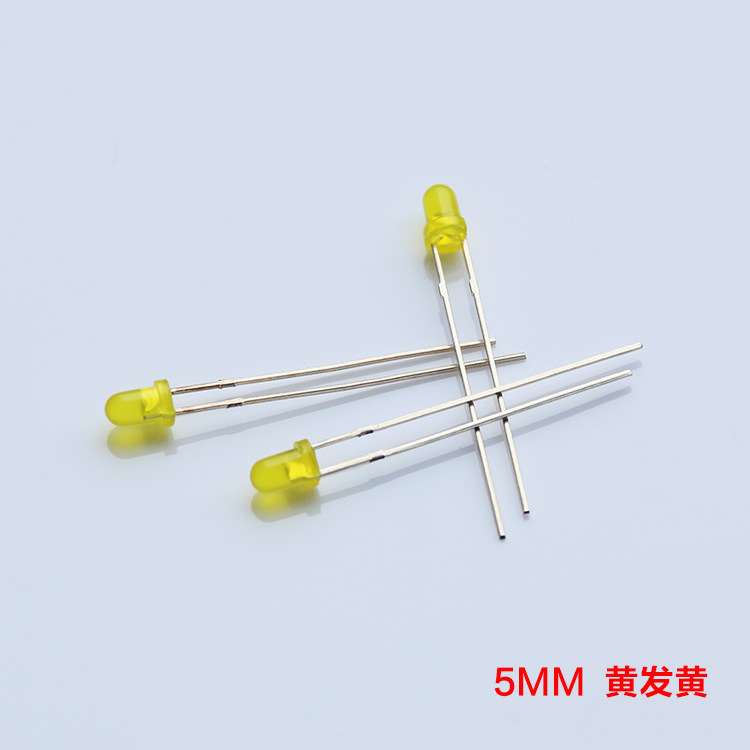 F5黄发黄LED二极管 发光光敏电源二极管 稳压管二极管厂家