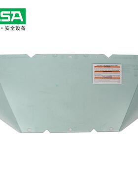 MSA/梅思安10115837 透明防护面屏 PC屏 可配下颌保护器