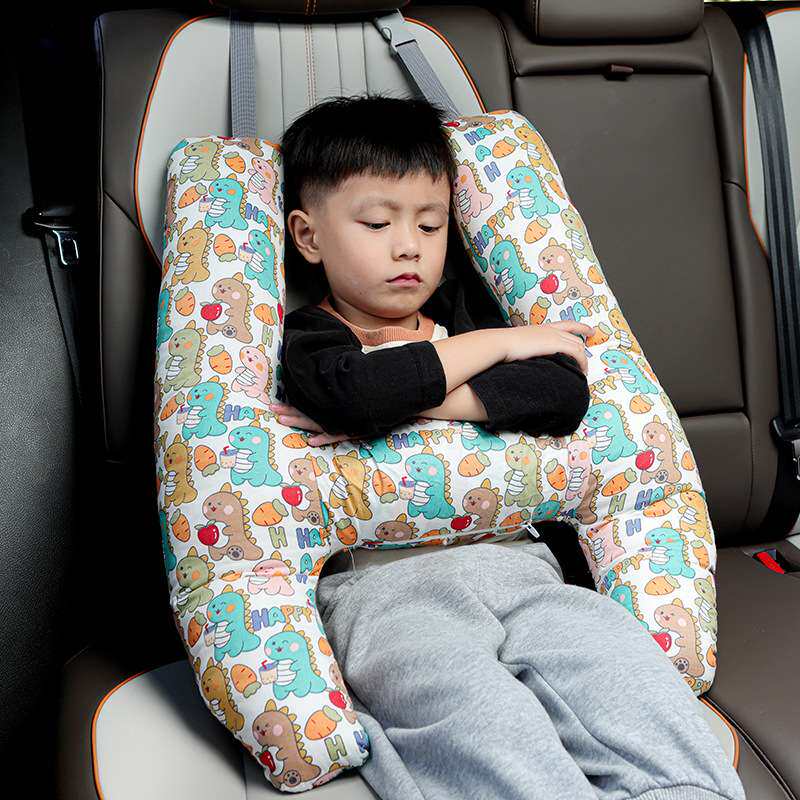 汽车头枕儿童睡觉神器护颈枕长途车载上抱枕后座后排枕头车用睡枕