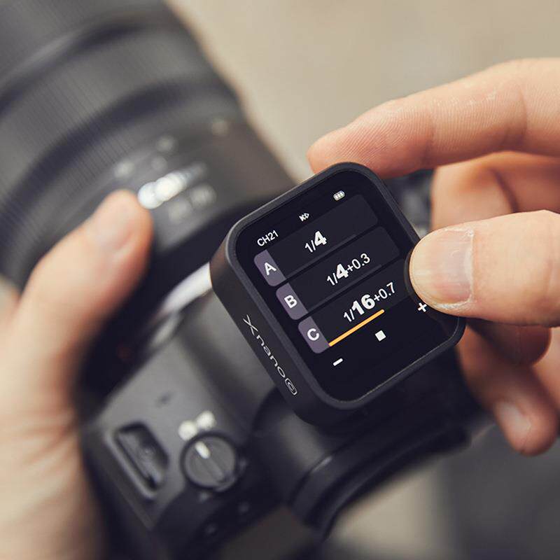 神牛X3引闪器相机闪光灯外拍灯影室闪光灯触屏版无线TTL高速同步