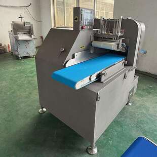 二维熟肉开条机切丁机 连续式微冻肉切条机切片机数控自动切丁机