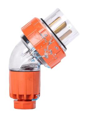 5孔20A 澳式插头澳标弯式插头 IP66 插头56PA520防水防雨工业插头