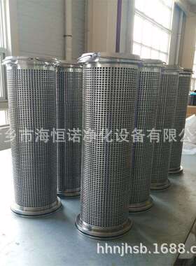 郑煤机自动反冲洗滤芯HGLZ200011-010102回液过滤站滤芯不锈钢滤