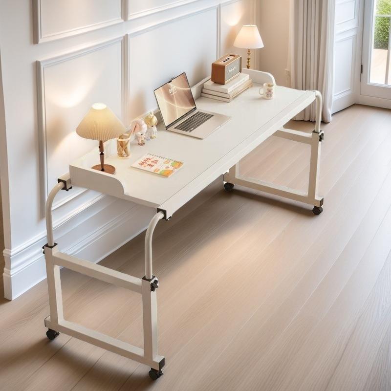 跨床桌床边桌移动书桌床上小桌子卧室升降电脑桌懒人办公桌