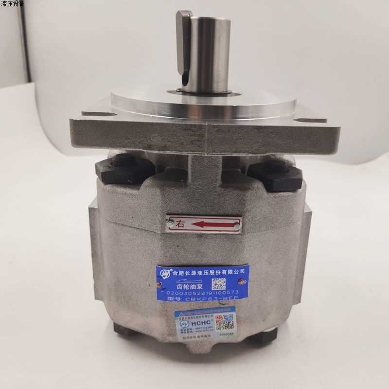 HCHC合肥长源齿轮油泵CBKP32/40/50/63/80/100-BFP/BFHX/BFX液压