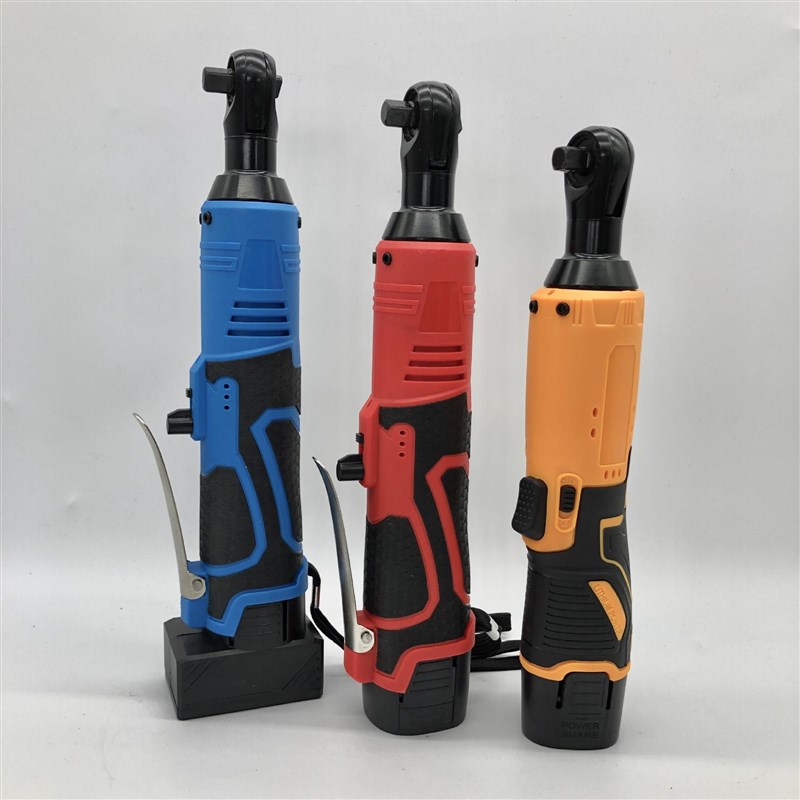 天虎90度直角角向扳手电动充电棘轮扳手12V锂电U舞台桁架安装工具