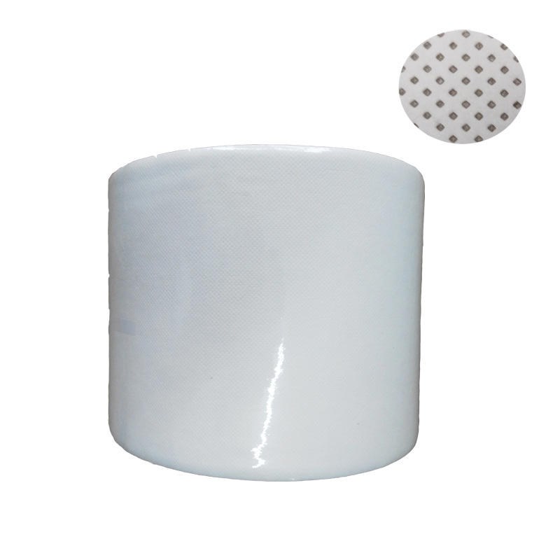 白色带孔纸25*38正方形喷头擦拭纸纺Q布喷绘机尘纸带孔大