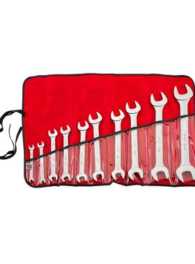 10件套 英制雾面双开口扳手 J3000H