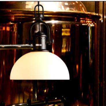 LOFT美式乡村铁艺玻璃吊灯咖啡厅酒吧复古工业风民宿岛台餐厅灯饰