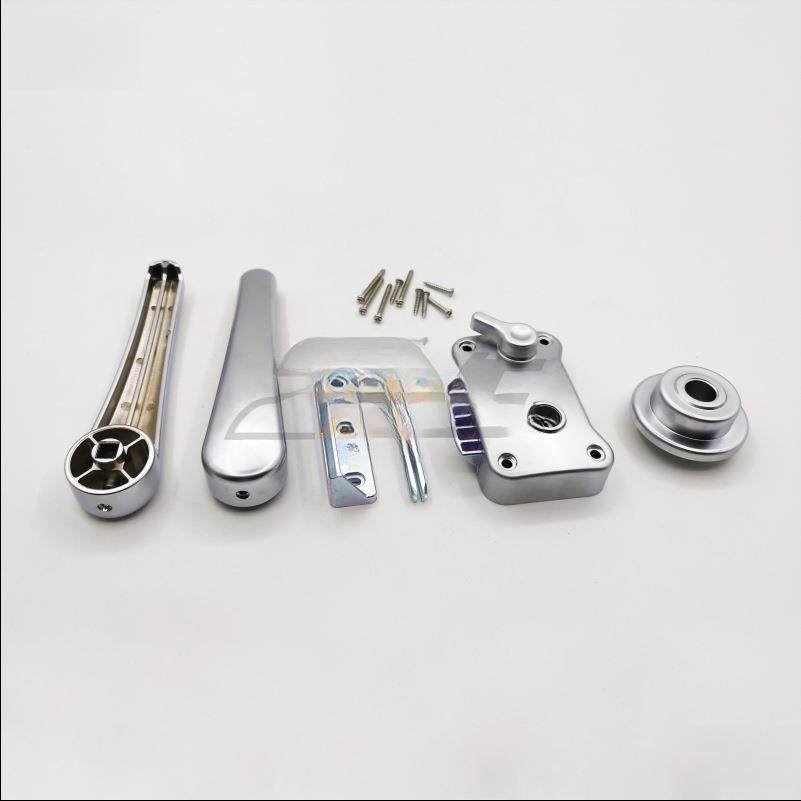 房车改装配件 房车卫生间锁 旅居车洗手间门锁 浴室锁门锁 内开门