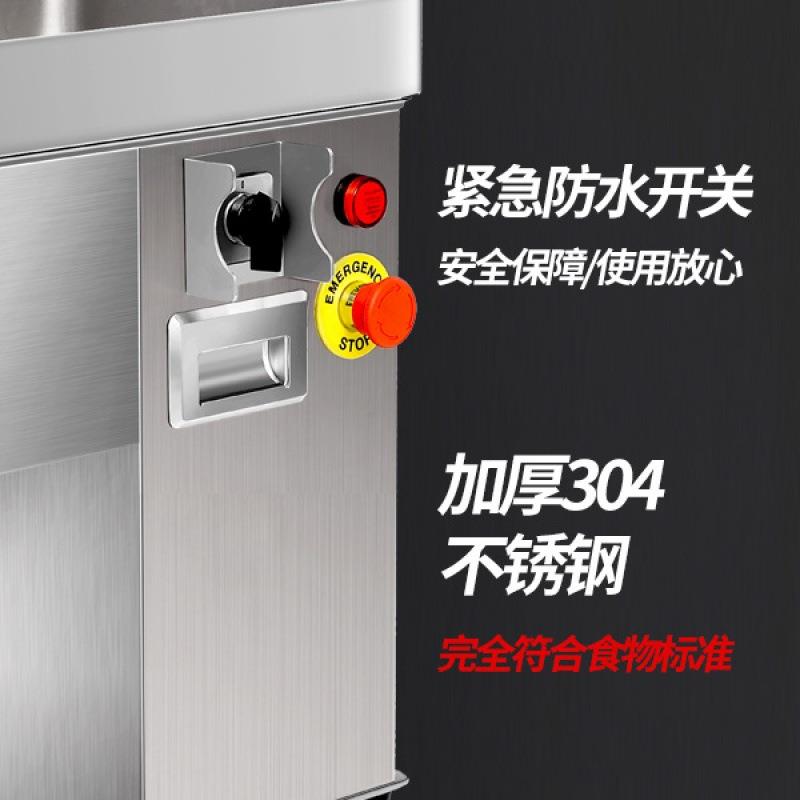 德洛大型商用切肉机全自动冻肉电动切片机切糕机猪肉牛羊肉切卷机
