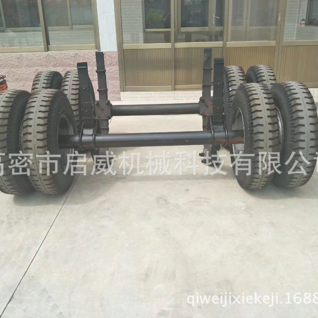 825-16双胎车桥拖车车轴拖车配件厂家厂家供应