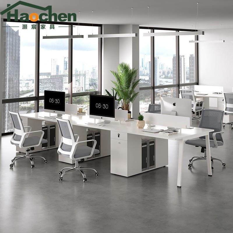 职员办公桌2/4/6人白色员工位屏风隔断卡位办公室桌椅组合简约现,鲜花速递/花卉仿真/绿植园艺,割草机/草坪机,淘宝优惠券,粉丝福利购,淘宝优惠卷