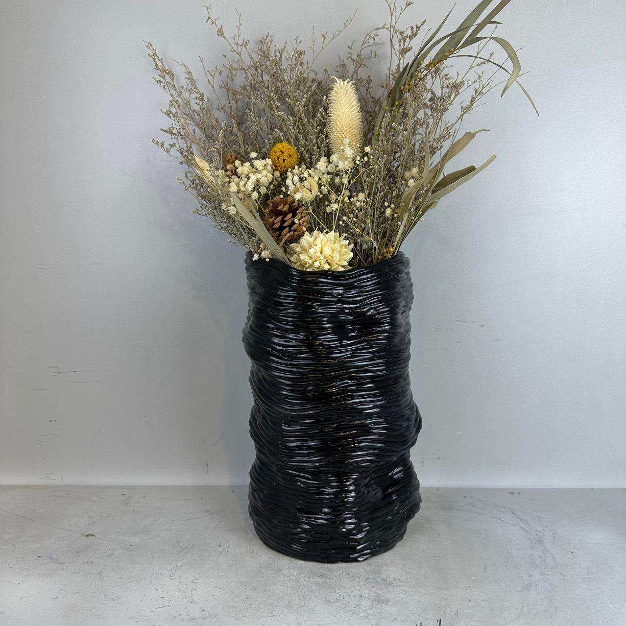 中古风格横纹花瓶简约陶瓷摆件杯子样板房酒店家居店铺软装饰品摆,鲜花速递/花卉仿真/绿植园艺,割草机/草坪机,淘宝优惠券,粉丝福利购,淘宝优惠卷