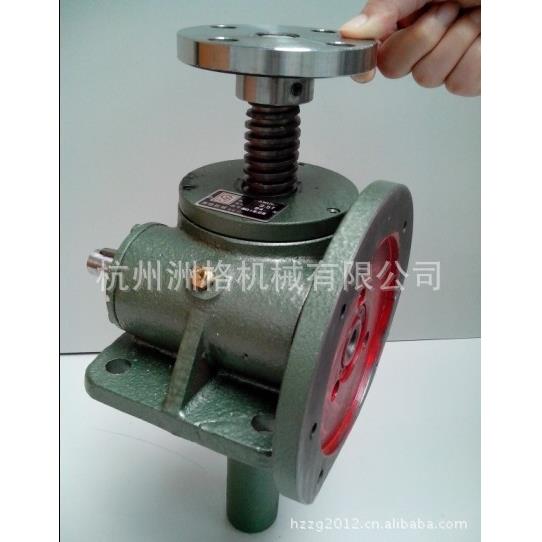 供应手动升降机，蜗轮蜗杆传动带自锁功能的升降装置