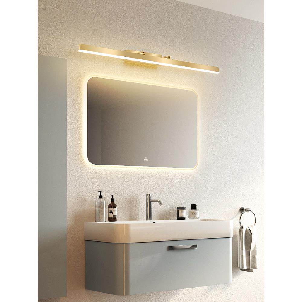 镜前灯简约现代家用浴室洗漱台LED灯创意个性卫生间梳妆台镜柜灯