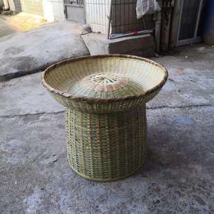 G2K竹筐烘焙收纳竹篮竹制品手工编织烤烘笼