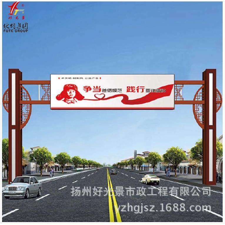 道路交通龙门架路跨 镀锌处理 横跨标志杆国道高速公路限高架厂家